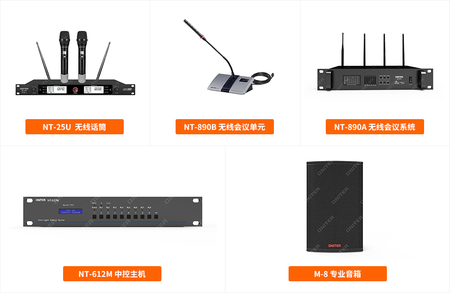 系統主要應用設備