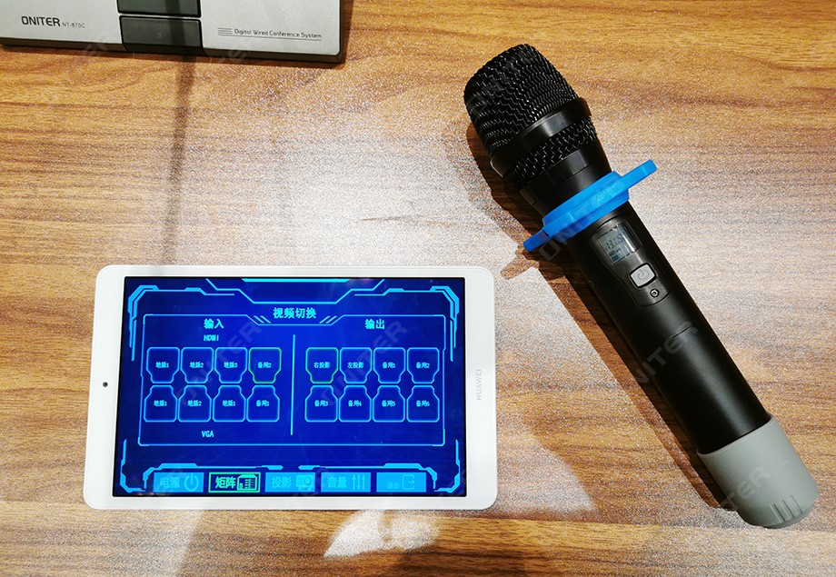 ONITER中控系統軟件界面