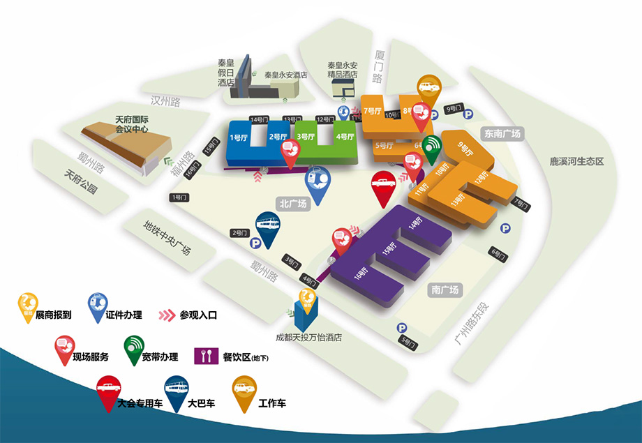 展廳分布圖