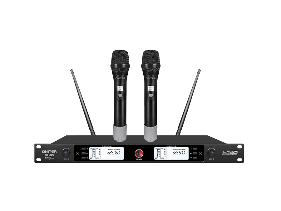 NT-25U 一拖二無(wú)線麥克風(fēng)（手持）